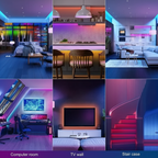 NeonVibes Bluetooth LED Tape Lights